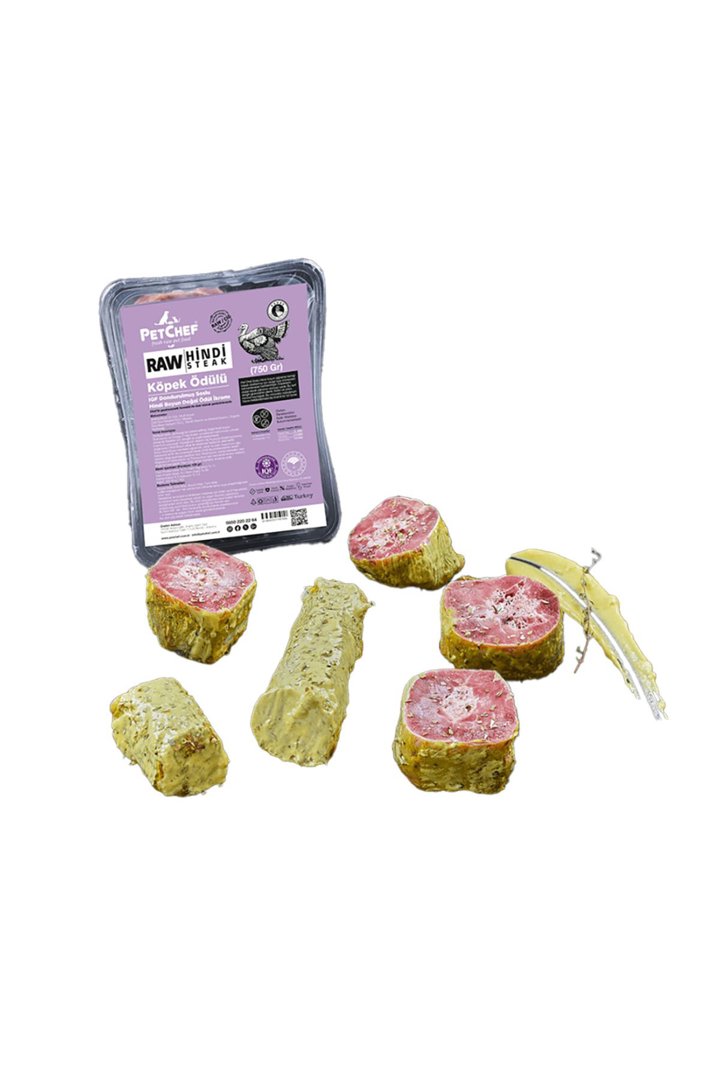 Petchef Köpek Mama Hindi Boyun Steak 750 G