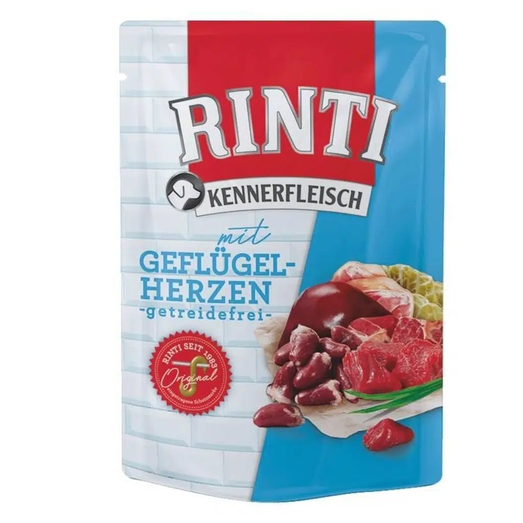 Rinti Köpek Yaş Maması Yürekli 400 G görsel 4