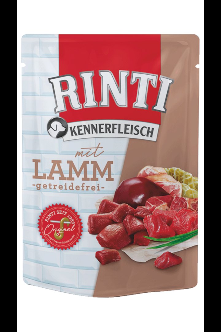 Rinti Köpek Yaş Maması Kuzulu 400 G