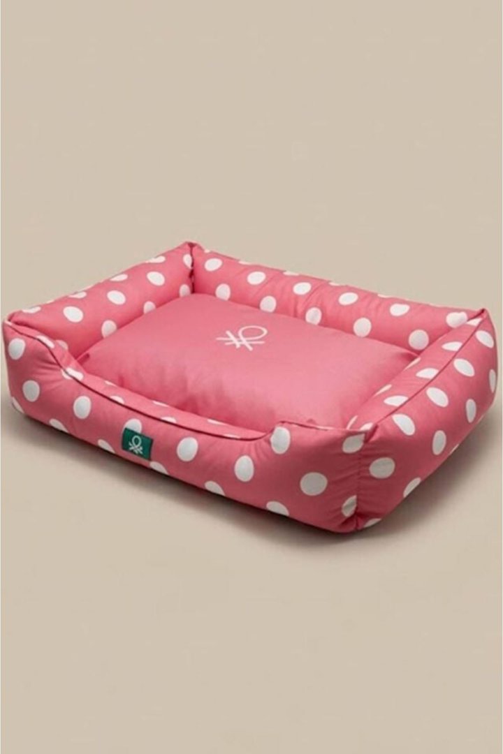 Benetton Yatak Puantiyeli Pembe (S) 60*40 Cm görsel 3