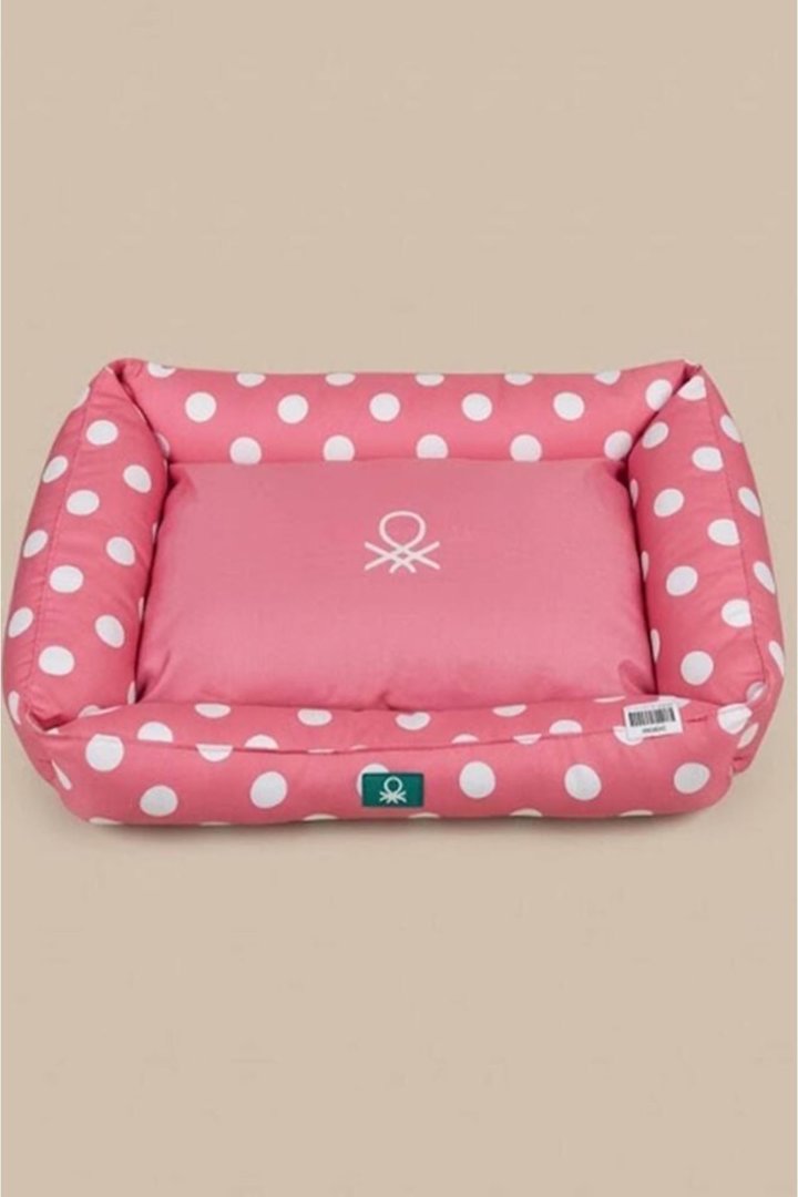 Benetton Yatak Puantiyeli Pembe (S) 60*40 Cm görsel 2