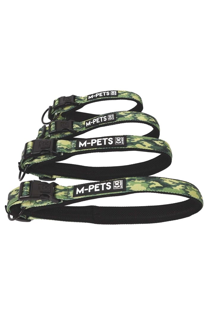 M-Pets Köpek Boyun Tasması Hiking Soft Kamuflaj(S) görsel 2