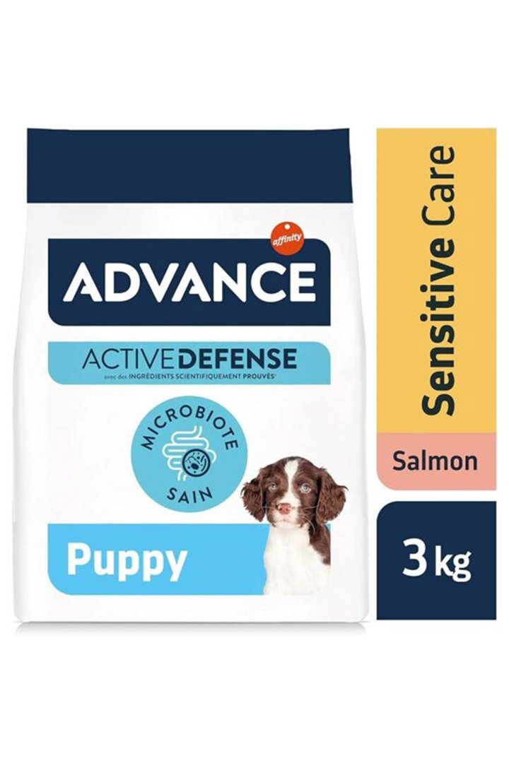Advance Yavru Köpek Maması Sensitive Somonlu 3 Kg görsel 2