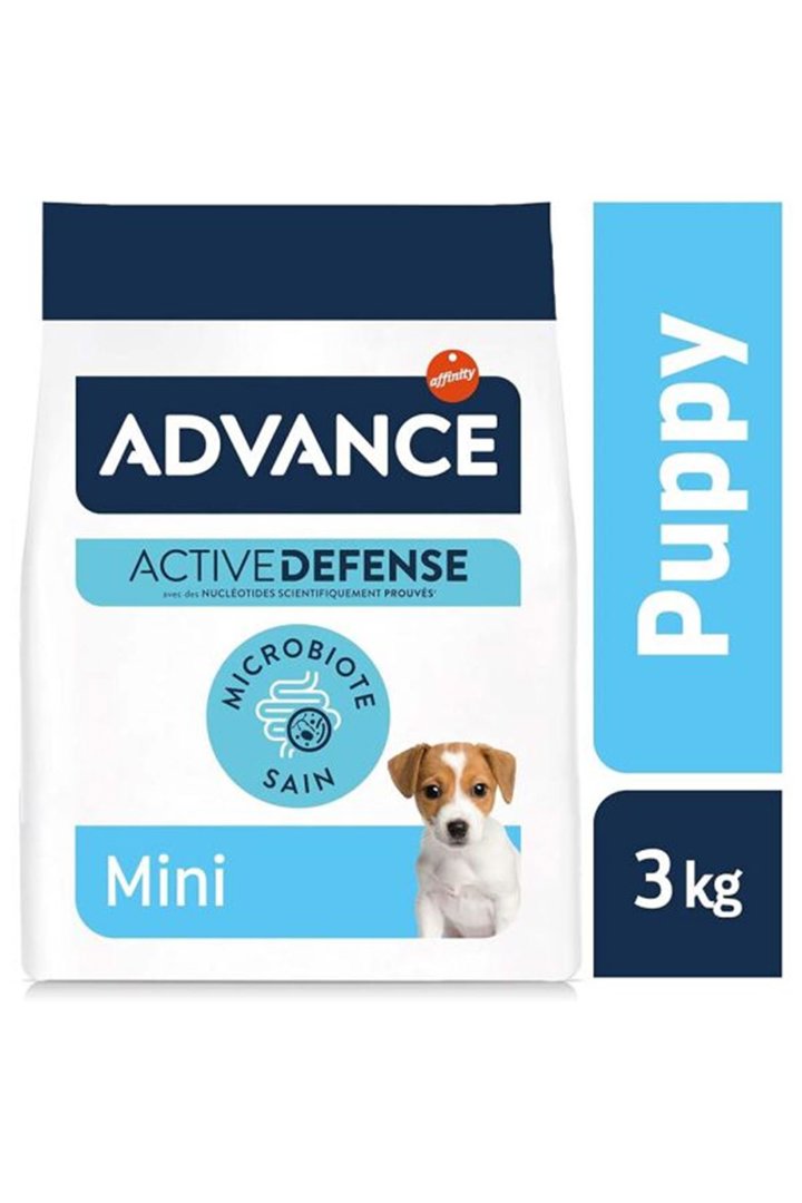 Advance Yavru Köpek Maması Küçük Irk 3 Kg görsel 4
