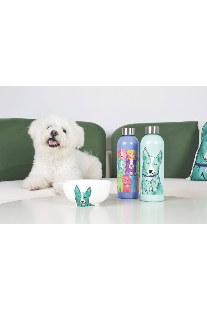 M-Pets Termos Luna Köpek Desenli 500 Ml görsel 2