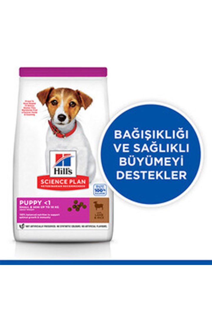 Hill's Yavru Köpek Maması K.Irk Kuzu,Pirinçli 6 Kg görsel 2