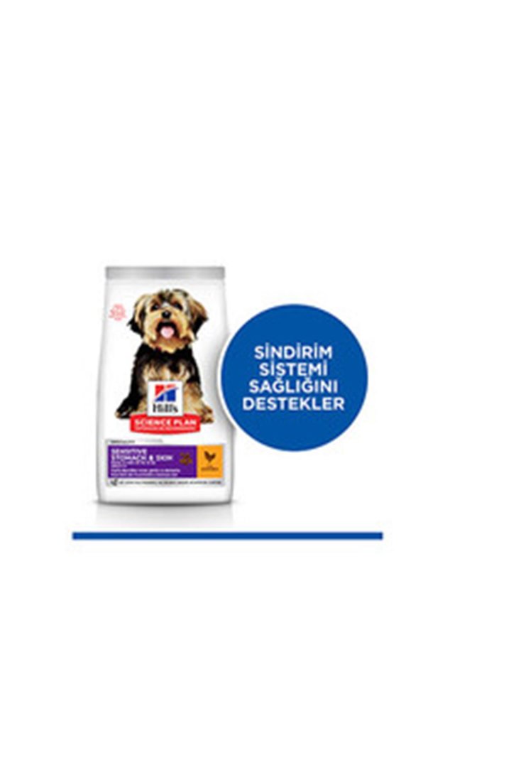 Hill's Köpek Maması K.Irk Tavuklu Mide, Deri 1.5Kg görsel 2