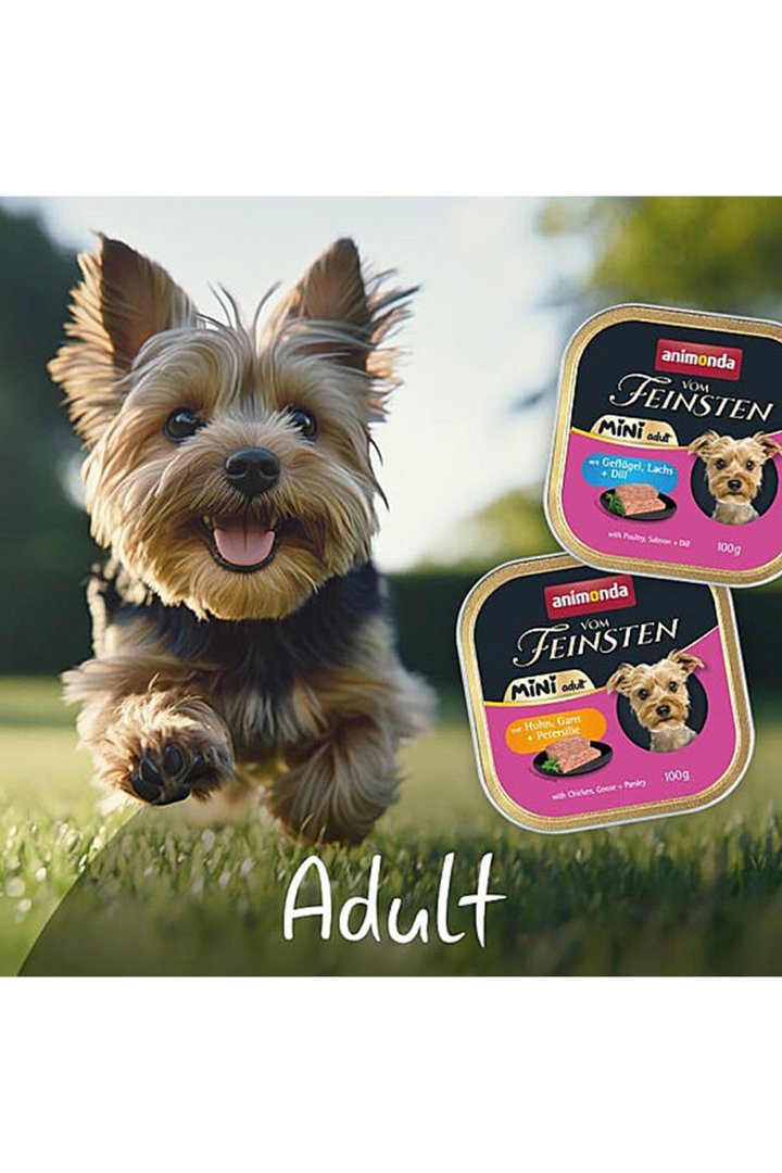 Animonda Köpek Yaş Maması Tavuk Ve Kaz Etli 100 G görsel 2