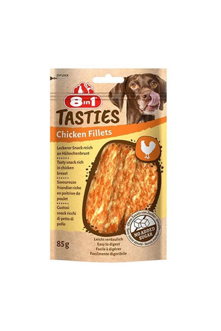 8IN1 Köpek Ödül Maması Tavuklu Fileto 85 G