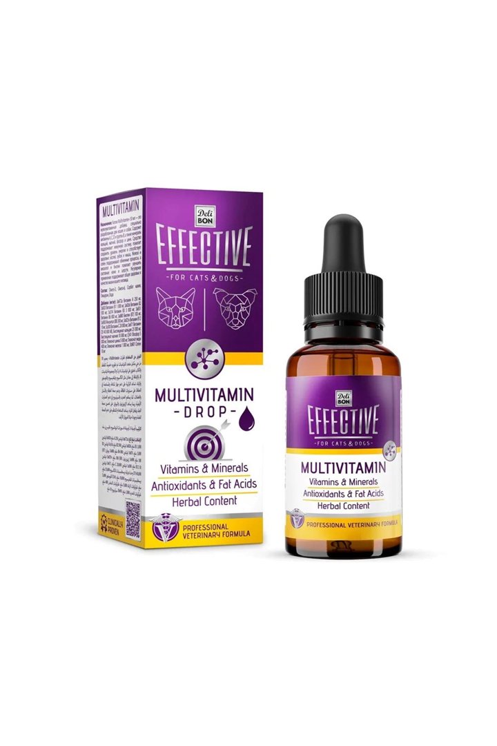 Effective Kedi Köpek Takviyesi Multivitamin 50 Ml