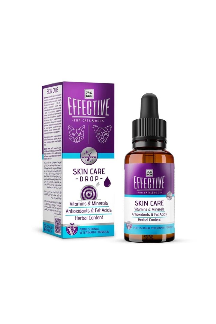 Effective Kedi Köpek Takviye Cilt Tüy Sağlığı 50Ml