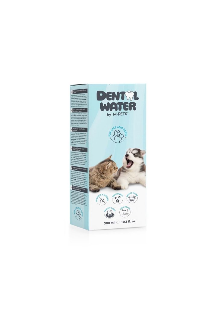M-Pets Kedi ve Köpek Ağız ve Diş Bakım Suyu 300 Ml görsel 2