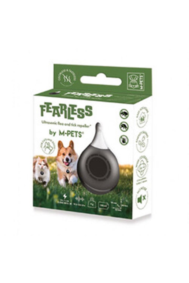 M-Pets Fearless Ultrasonik Koruyucu Siyah 3*1*4 Cm