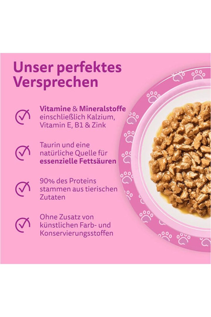 Whiskas Yavru Kedi Yaş Maması Kümes Hayvanlı 85 G görsel 4