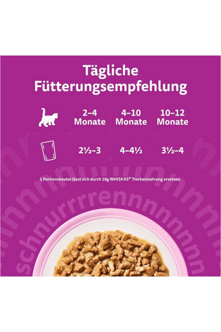 Whiskas Yavru Kedi Yaş Maması Kümes Hayvanlı 85 G görsel 2