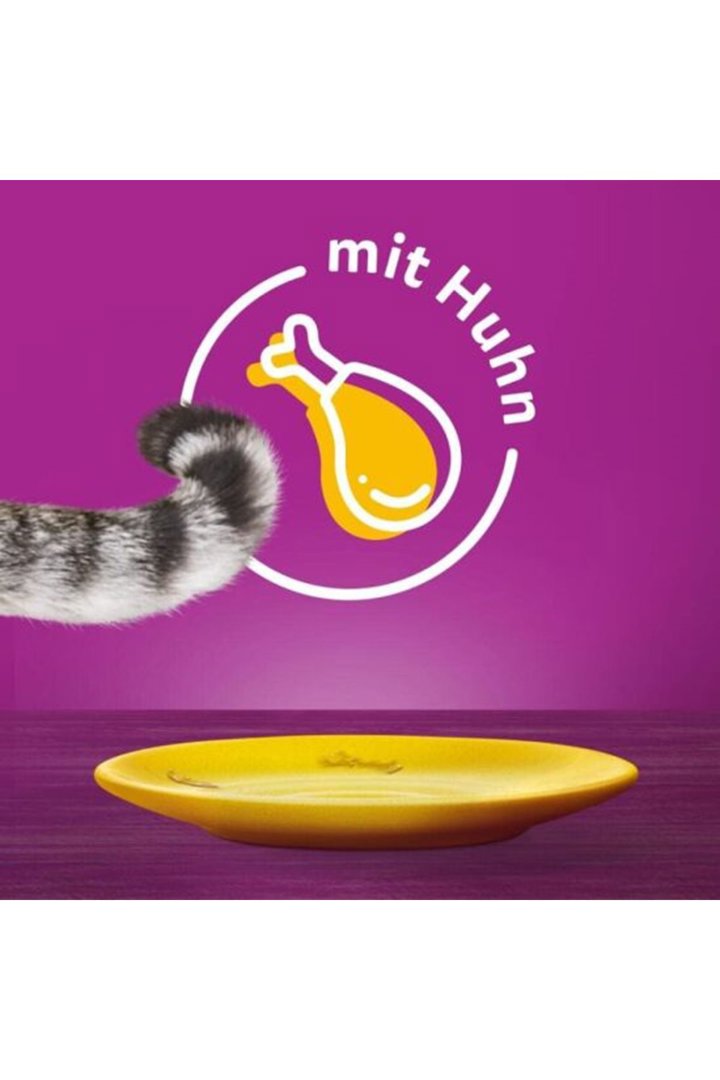Whiskas Kedi Yaş Maması Tavuklu 85 G görsel 2