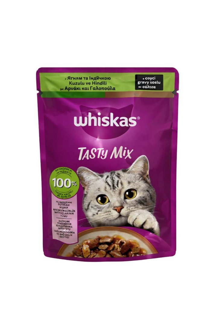 Whiskas Kedi Yaş Maması Tasty Mix 85 G