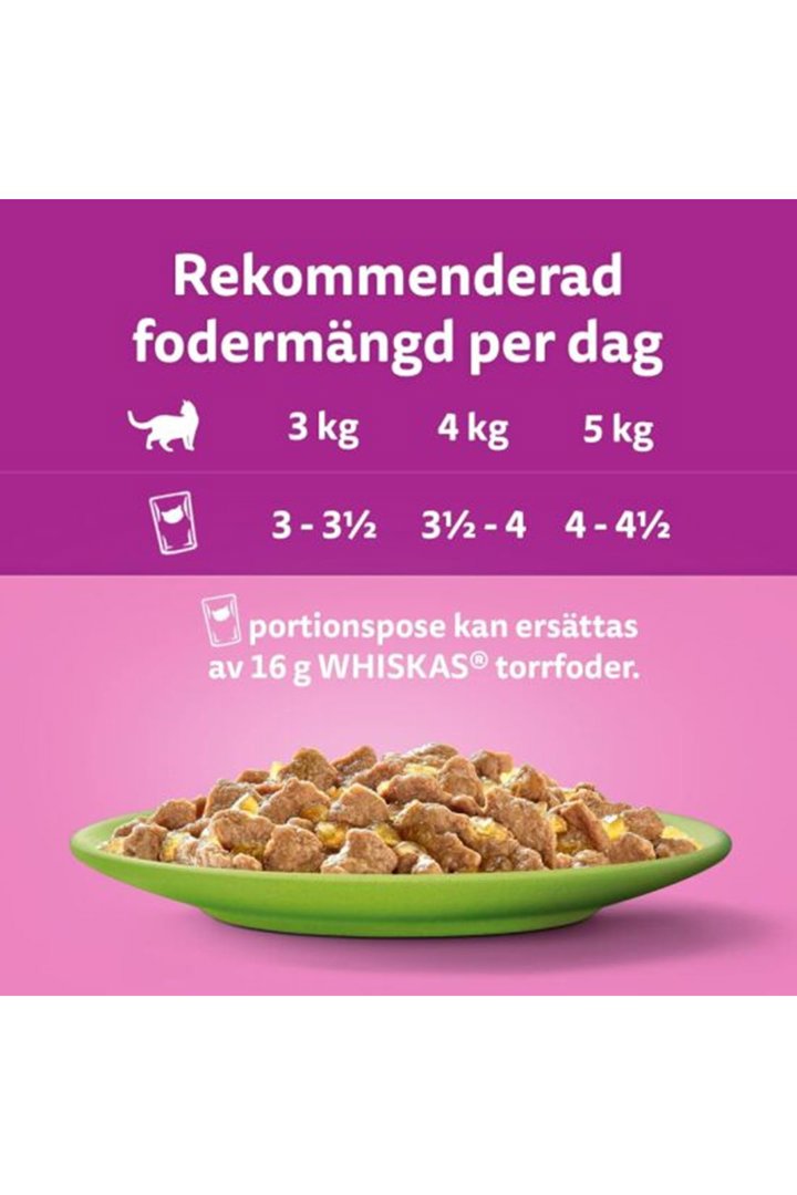Whiskas Kedi Yaş Maması Tasty Duo 85 G görsel 3