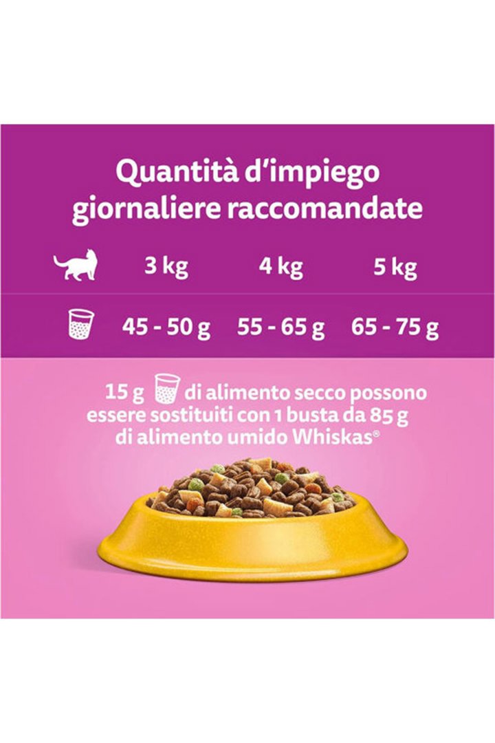 Whiskas Kedi Maması Sığır Etli 1.4 Kg görsel 4
