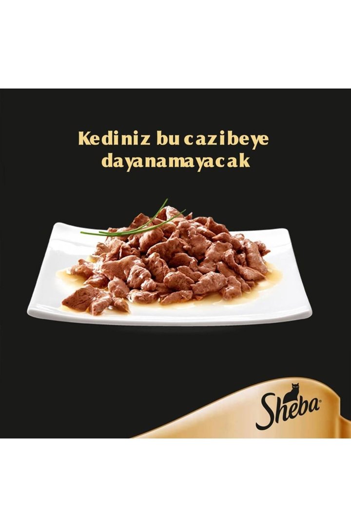Sheba Kedi Yaş Maması Somonlu 85 G görsel 3