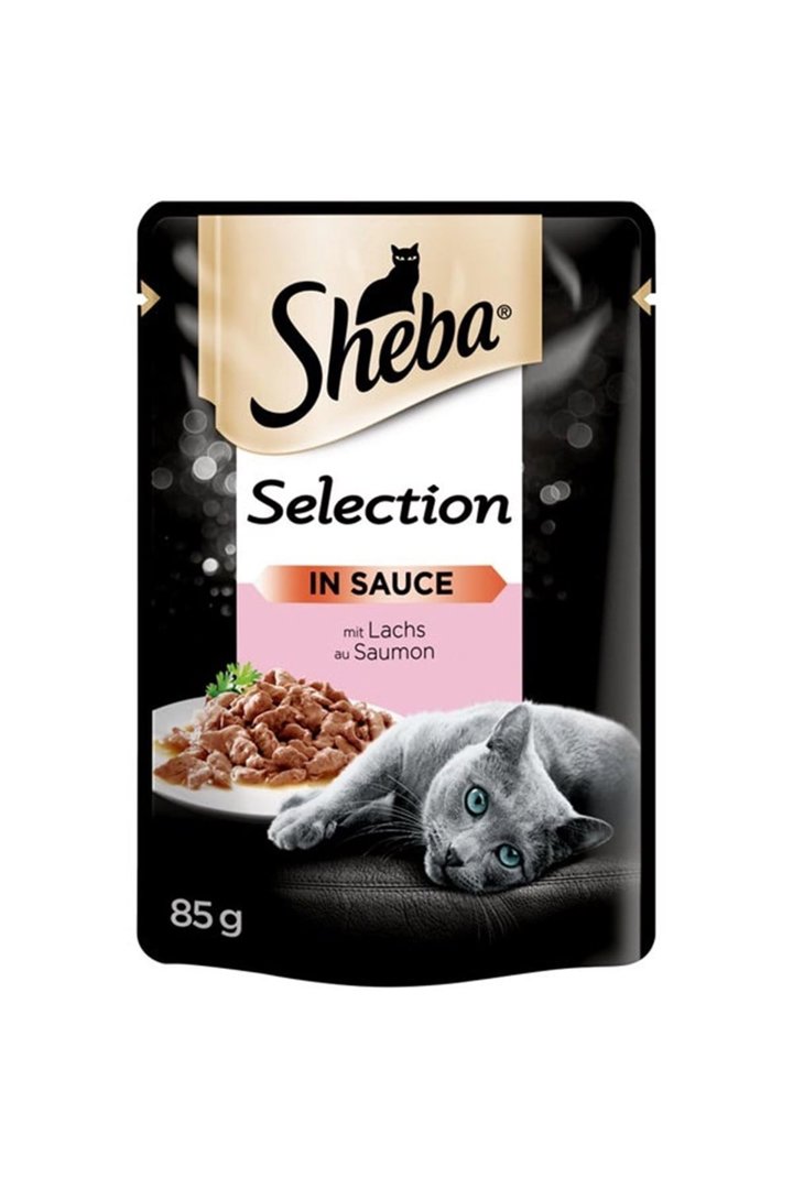Sheba Kedi Yaş Maması Somonlu 85 G görsel 4