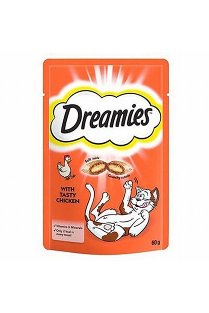 Dreamies Kedi Ödül Maması Tavuklu 60 G