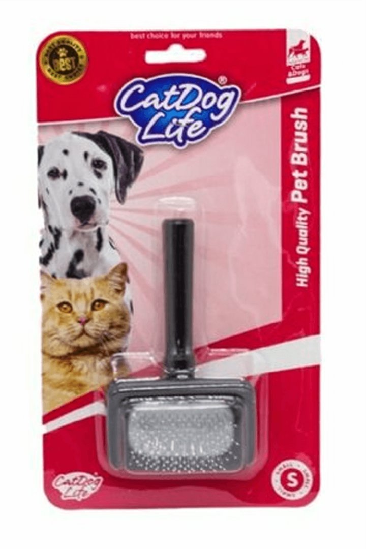 Cat/Doglife Kedi Ve Köpek Fırçası Telli Ahşap (S)