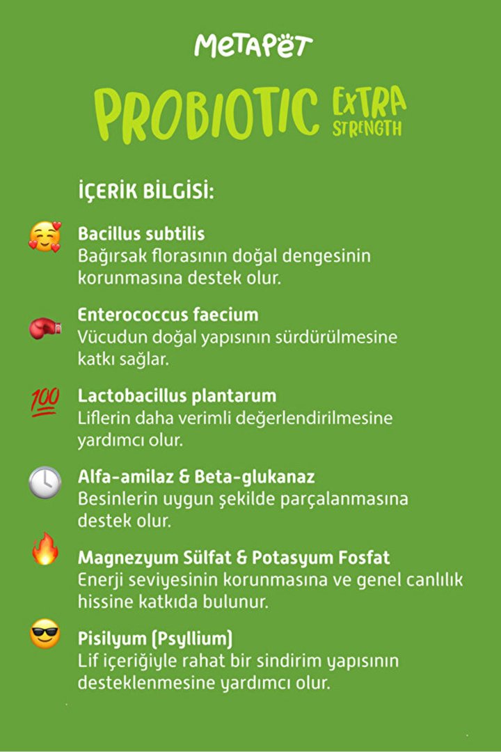 Metapet Köpeklere Özel Probiyotik Damla 50 Ml görsel 7