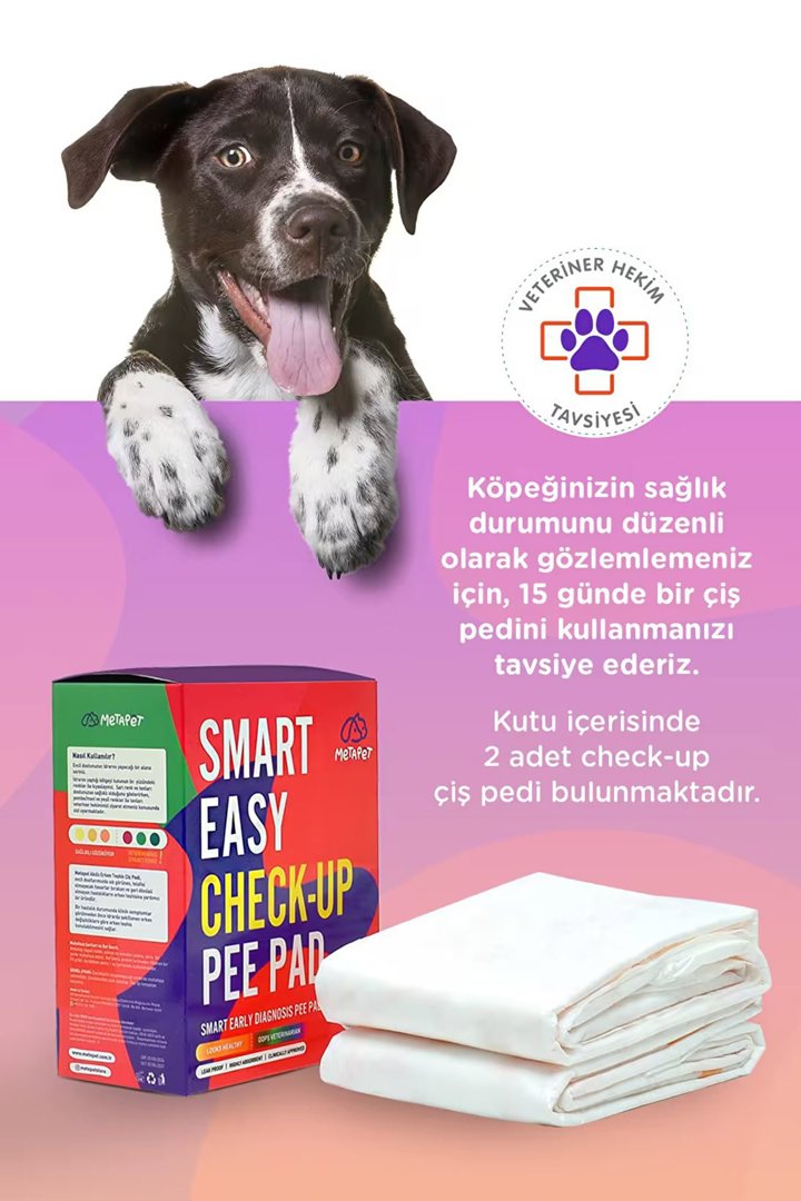 Metapet Köpek Çiş Pedi Renk Değiştiren 2Li 60*90Cm görsel 6