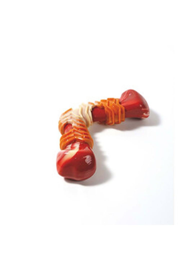 M-Pets Köpek Oyuncağı Pastırmalı 17.8*9.3*4.1Cm görsel 3