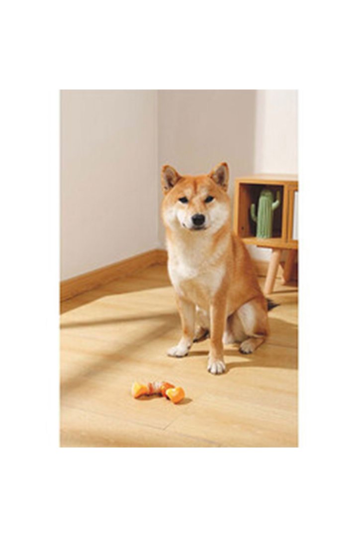 M-Pets Köpek Oyuncağı Pastırmalı 12.5*6,1*3.7 Cm görsel 4