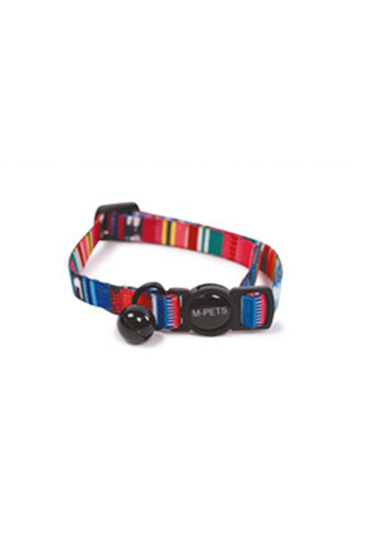 M-Pets Kedi Boyun Tasması Jazz Stripes 20-30 Cm görsel 3