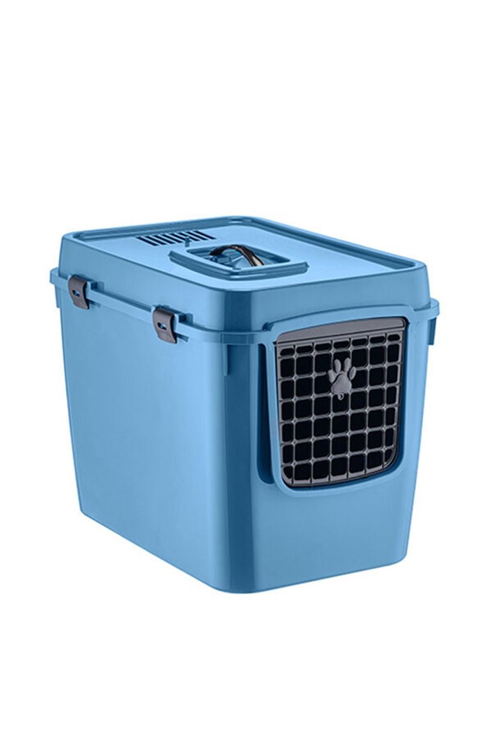 Handor Kapalı Kedi Tuvaleti Navy 575x390x435 Mm görsel 4