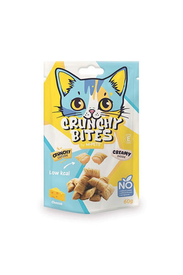 M-Pets Kedi Ödül Crunchy Bites Peynirli 60 G