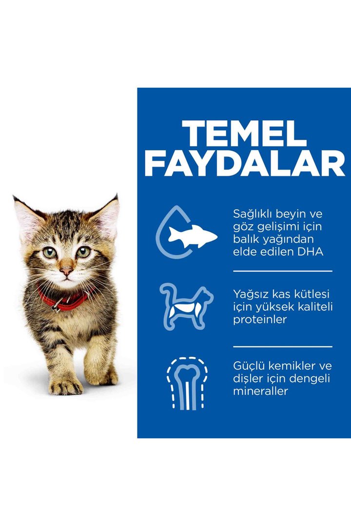 Hill's Yavru Kedi Maması Ton Balıklı 1.5 Kg görsel 8