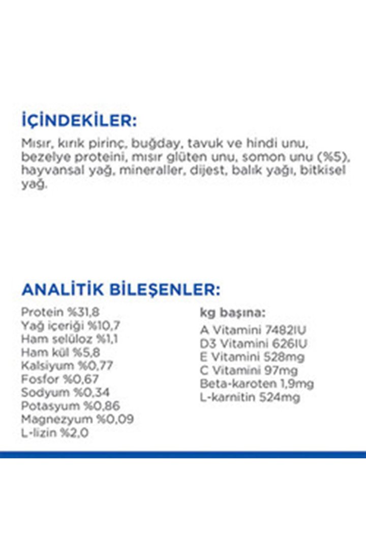 Hill's Kısır Kedi Maması Somon Avantajlı Paket 3Kg görsel 4