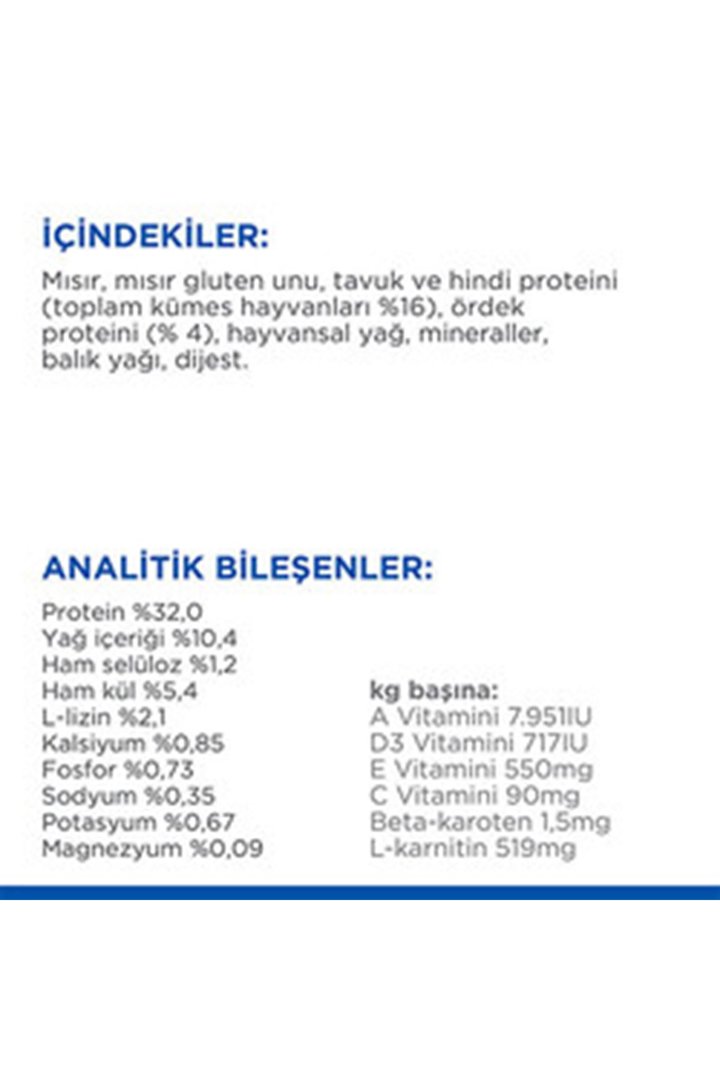 Hill's Kısır Kedi Maması Ördekli 3 Kg görsel 5