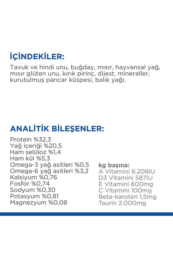 Hill's Kedi Maması Tavuklu 3 Kg görsel 6