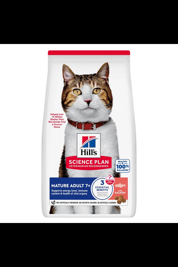 Hill's Kedi Maması Somonlu +7 Yaşlı 1.5 Kg