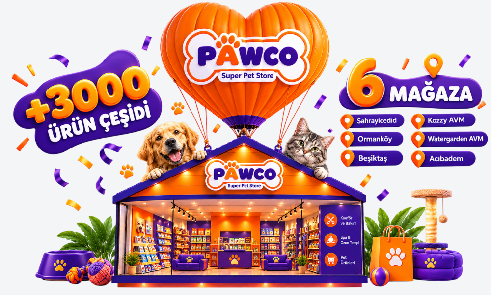 Pet Dostunun Tüm İhtiyaçlarına Uygun <span class="text-primary"> 3000+ Ürün</span> Pawco Mağazalarında!