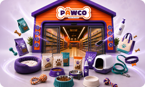 Pet Dostunun Tüm İhtiyaçlarına Uygun <span class="text-primary"> 3000+ Ürün</span> Pawco Mağazalarında!
